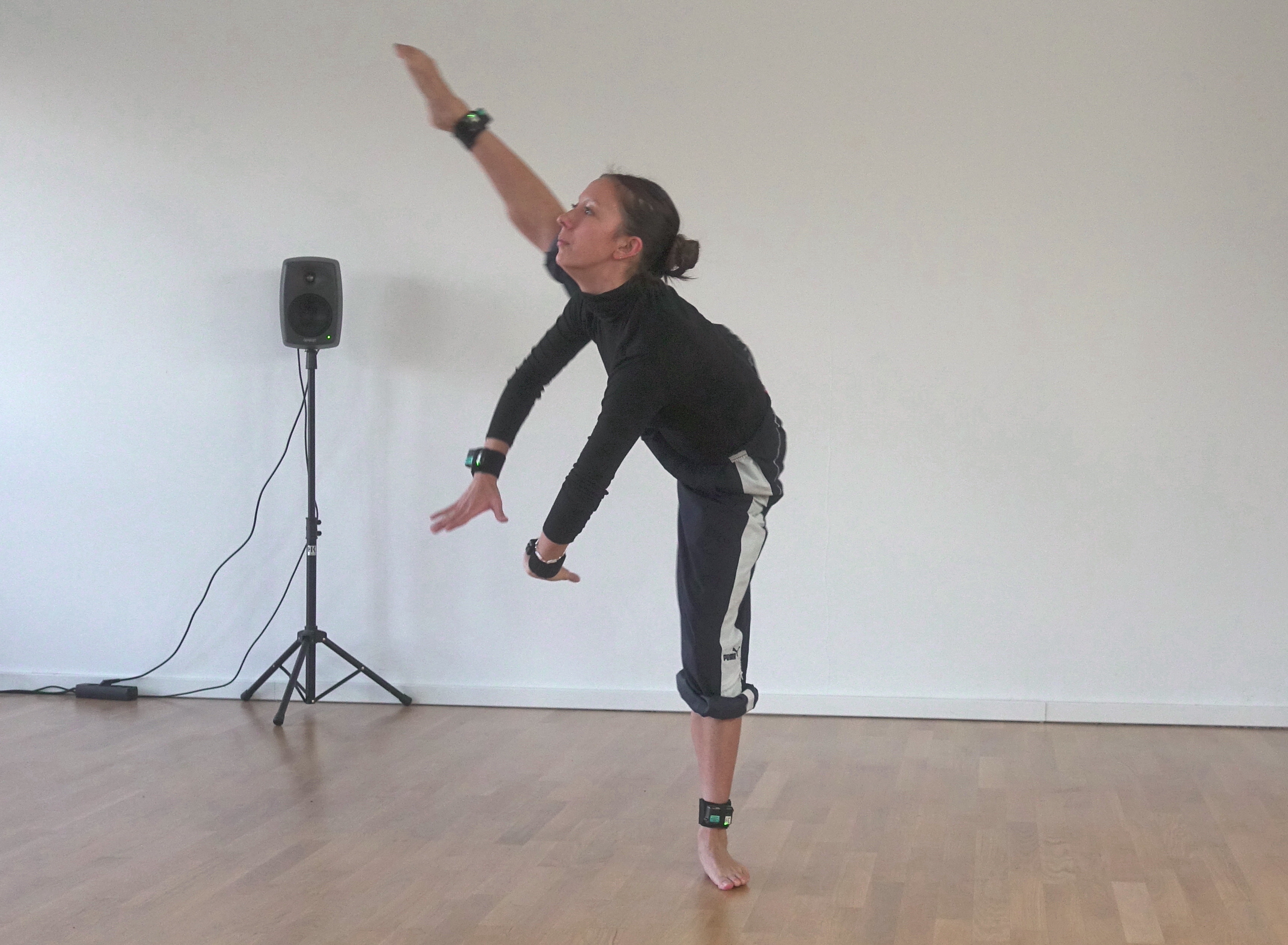 Interactive dance collaboration